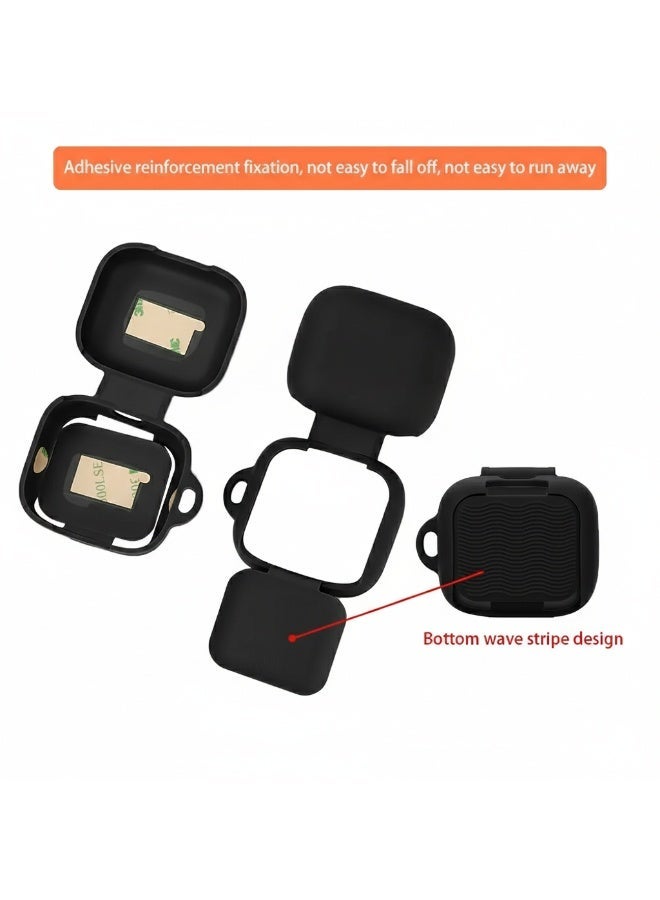 جراب سيليكون لسماعات Anker Soundcore P30i، جراب مقاوم للصدمات مع حلقة تثبيت - Image 2